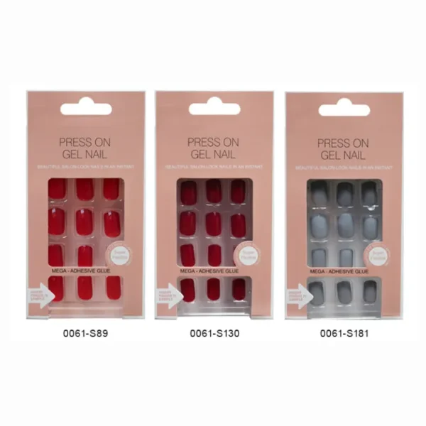 Window Press Nail Cosmetic Packaging Box-6