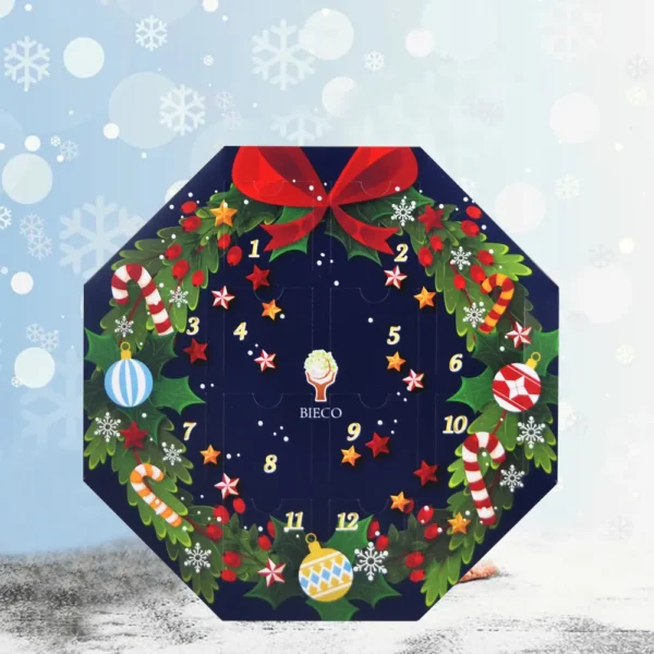 Christmas advent calendar packaging box Christmas calendar cosmetics calendar Xinantian calendar-2