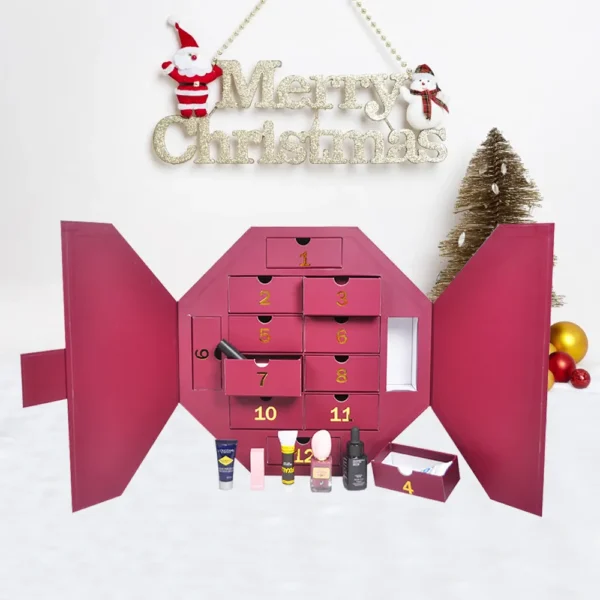 Christmas advent calendar packaging box Christmas calendar cosmetics calendar Xinantian calendar-1