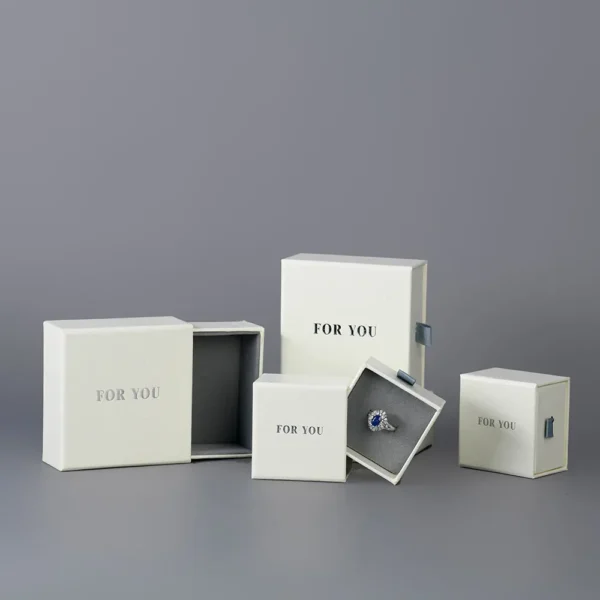 Drawer Sliding Jewelry Cosmetic Packaging Box-4