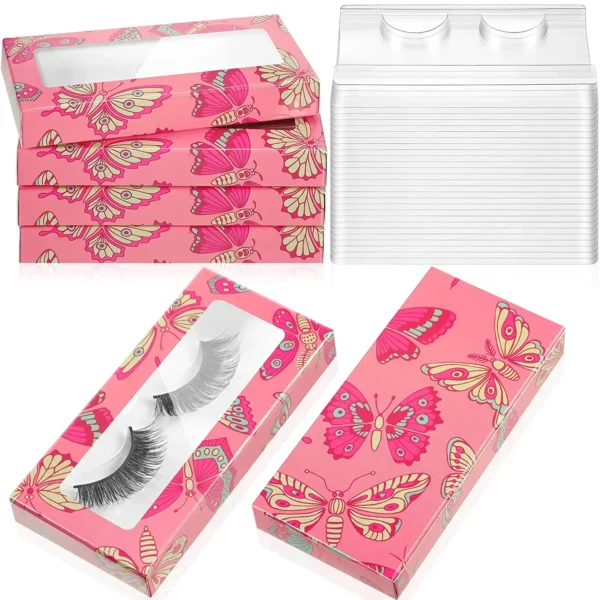 False Eyelashes Foldable Cosmetic Box Packaging-3