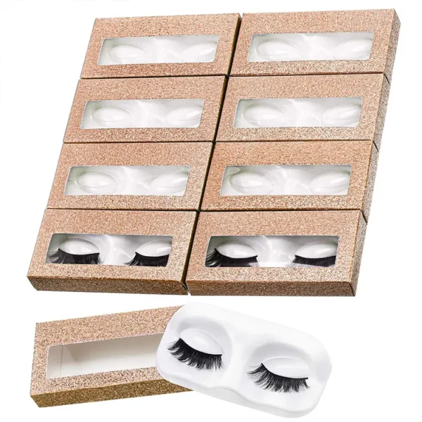 False Eyelashes Foldable Cosmetic Box Packaging-2