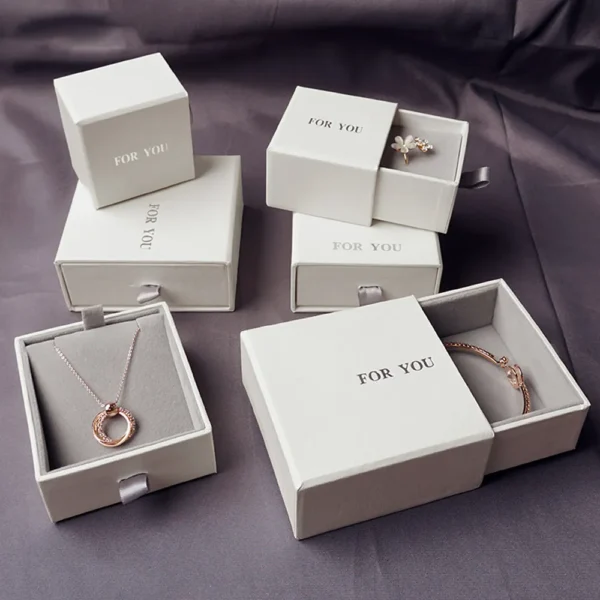 Drawer Sliding Jewelry Cosmetic Packaging Box-3