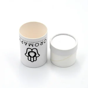 Cardboard Cylindrical Jar Cosmetic Packaging Box-1