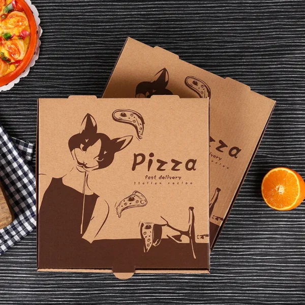 Custom Food Grade 7/9/10 Inch Pizza Box-4