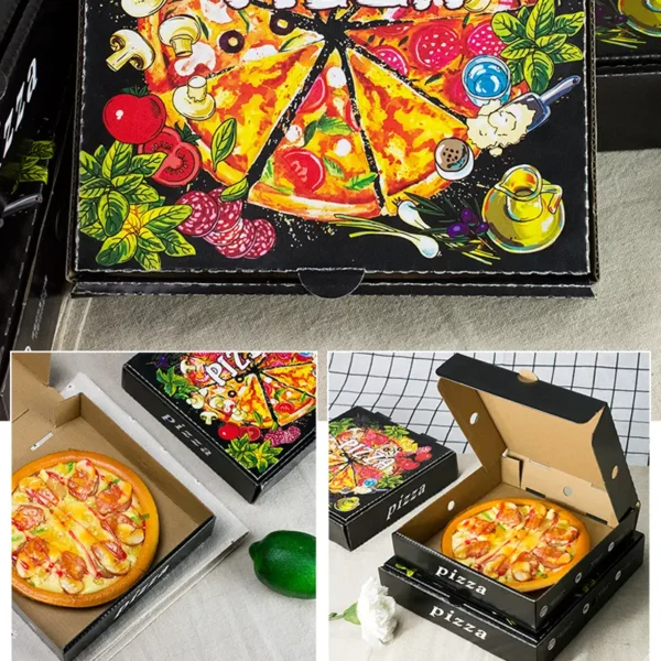 Custom Food Grade 7/9/10 Inch Pizza Box-5