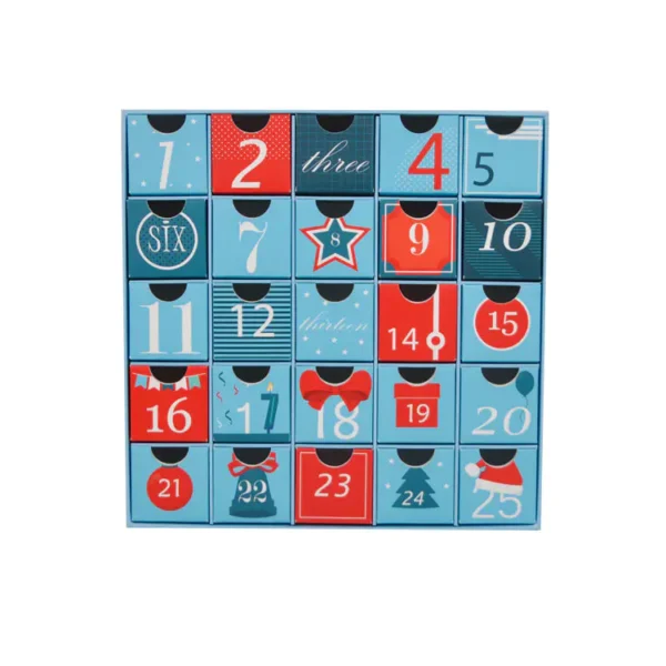 Advent Calendar 25pcs Drawer box-1