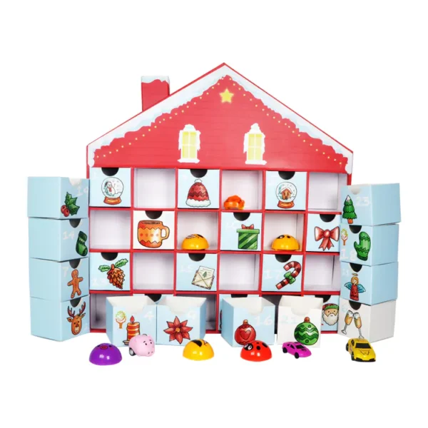 advent calendar 24pcs House Shape-3