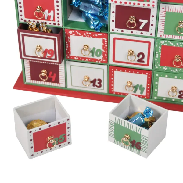 advent calendar 24pcs House Shape-7