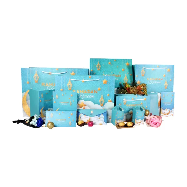 Blue Ramadan Calendar Box Set-36