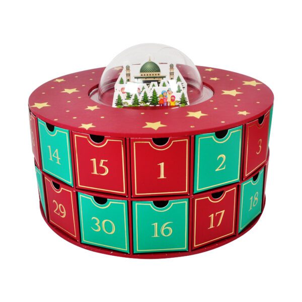 Ramadan Cylinder Box 30 Grids-6