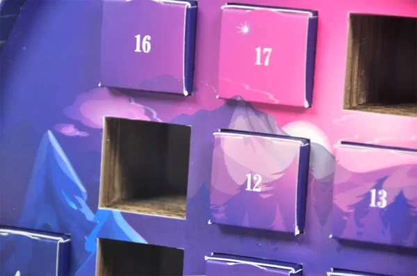 Moon Shaped Countdown Box Advent Calendar-4