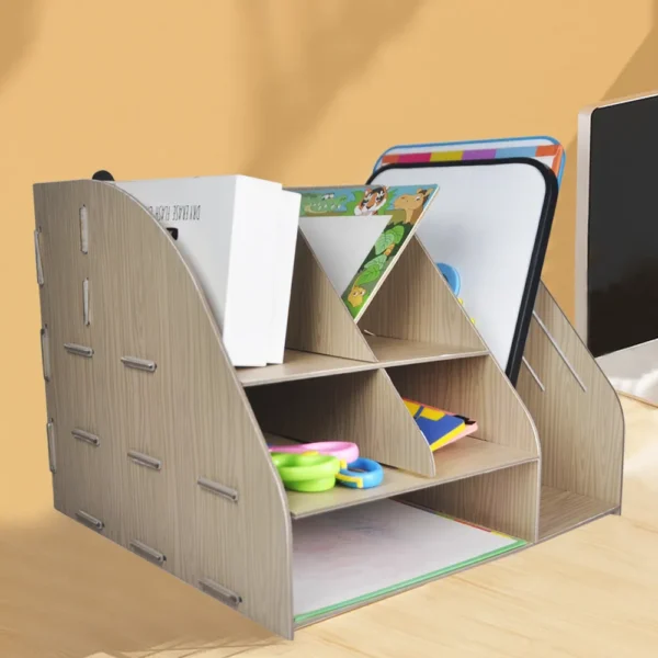 Eco-Friendly Cardboard Desktop Storage Box-2