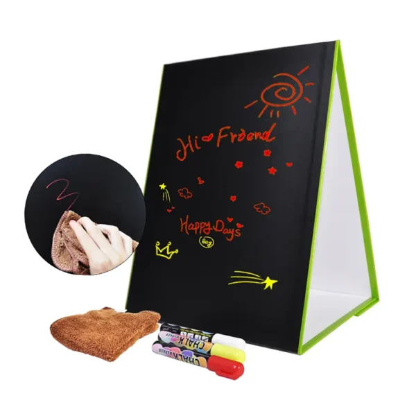 Triangular foldable magnetic whiteboard-2