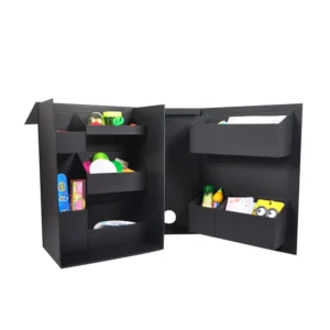 Foldable Desk Cardboard Storage Box-2