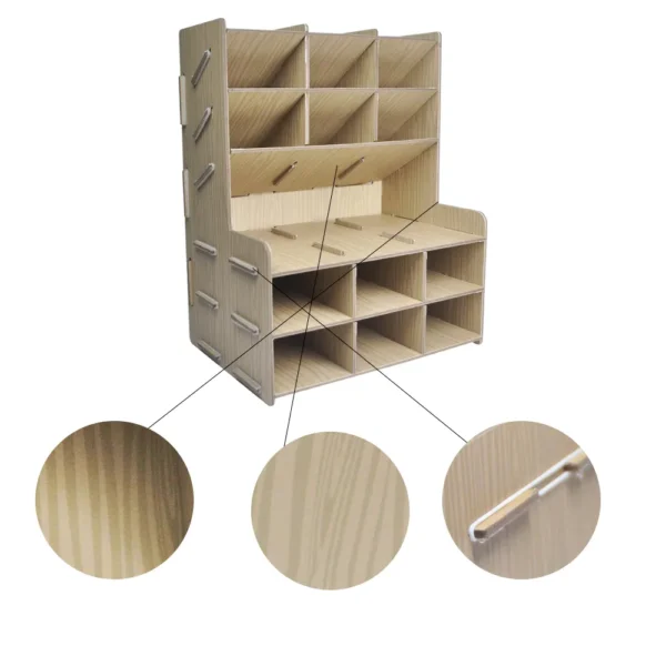 Paper Eco-Friendly Desktop Storage Organizer-4