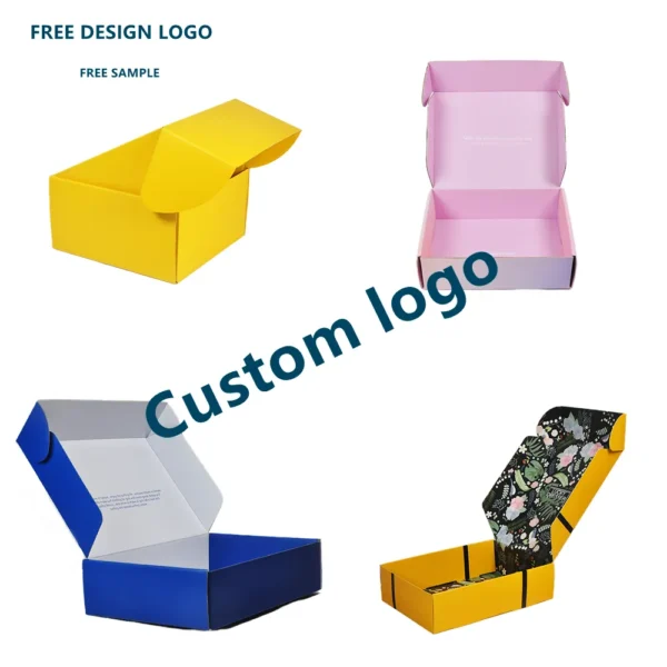 Top Stylish Packaging Matte Laminated Corrugated Mailing Box-1