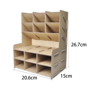 Paper Eco-Friendly Desktop Storage Organizer-2