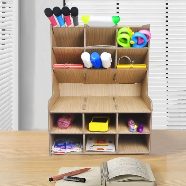 Paper Eco-Friendly Desktop Storage Organizer-1