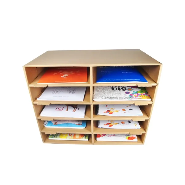 Paper Document Storage Desktop Storage Box-4