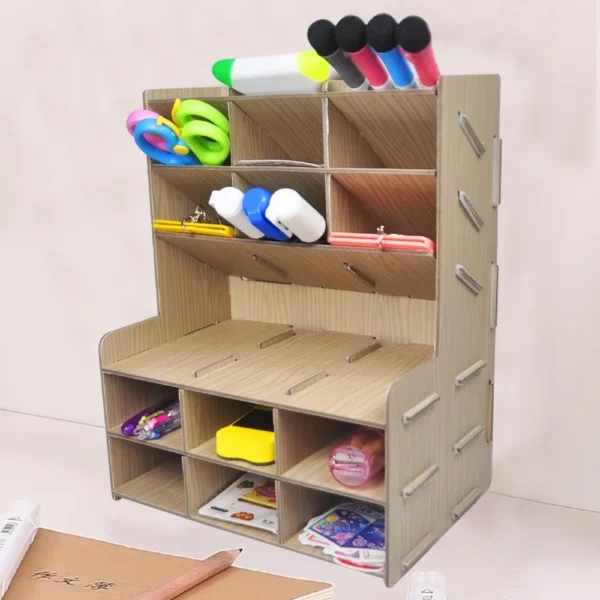 Paper Eco-Friendly Desktop Storage Organizer-6