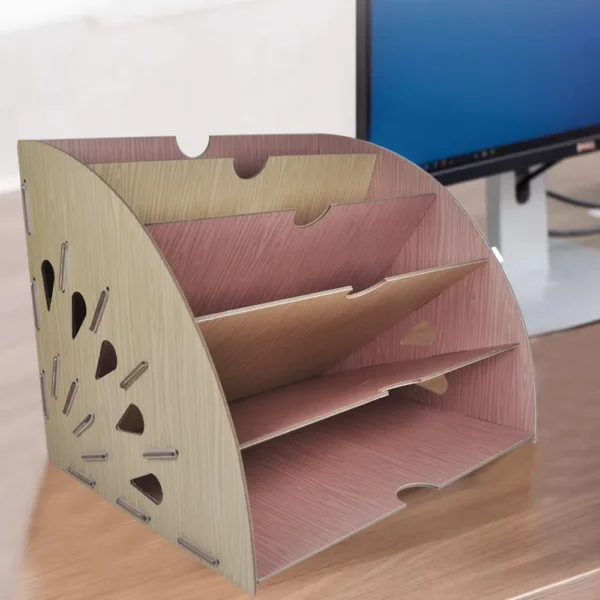 Recyclable Cardboard Desktop Storage Box-5