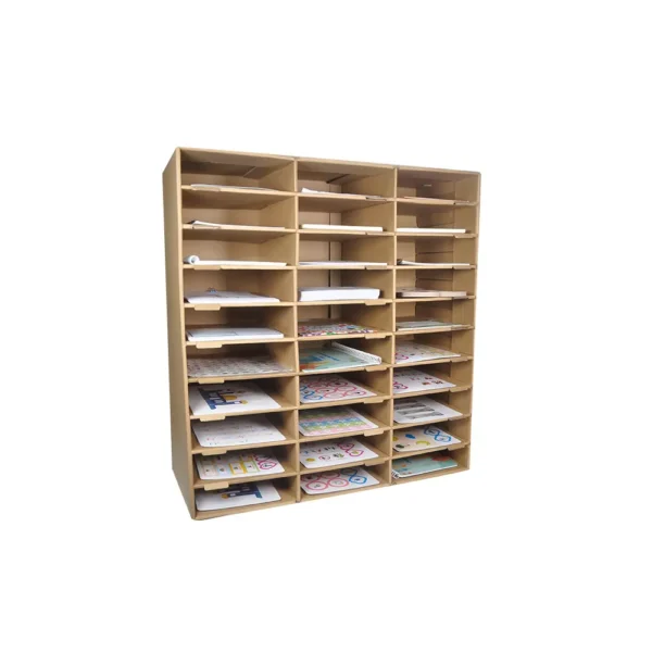 Paper Document Storage Desktop Storage Box-6