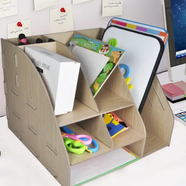 Eco-Friendly Cardboard Desktop Storage Box-5