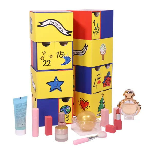 Advent Calendar 24pcs Cube Box-1