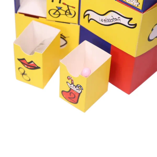 Advent Calendar 24pcs Cube Box-4