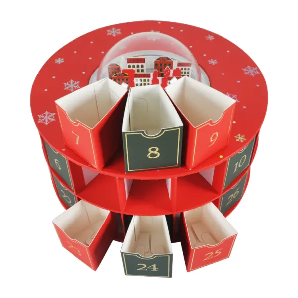 Christmas Cylindrical Countdown Box-1