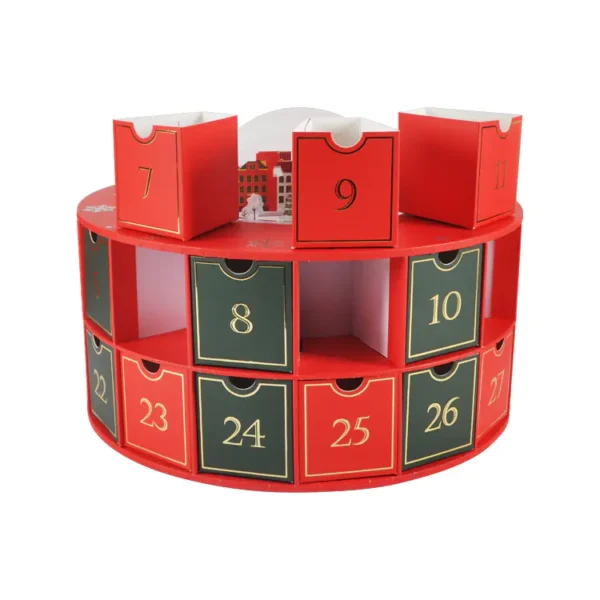 Christmas Cylindrical Countdown Box-2