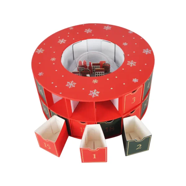 Christmas Cylindrical Countdown Box-6