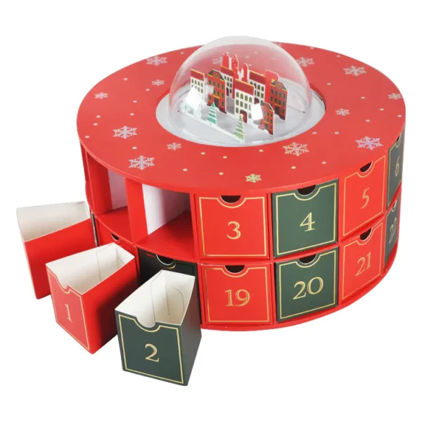 Christmas Cylindrical Countdown Box-9