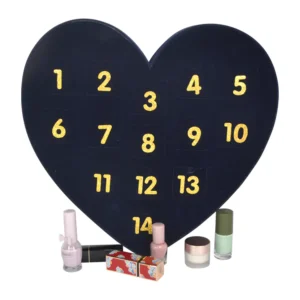 Black Heart Shaped Advent Calendar-11