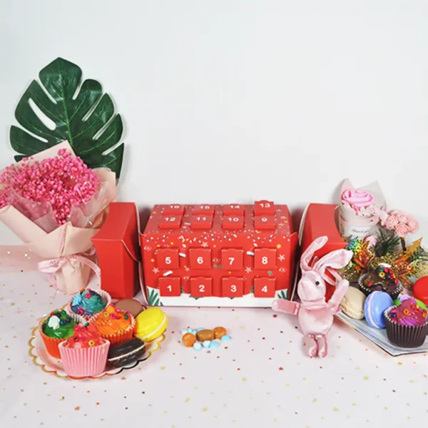 Christmas Candy Countdown Box 24 Grids-1