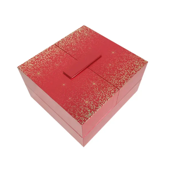 Red and Gold Light Luxury Advent Calendar-1