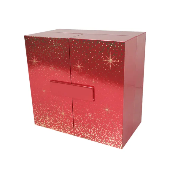 Red and Gold Light Luxury Advent Calendar-6