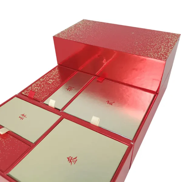 Red and Gold Light Luxury Advent Calendar-9